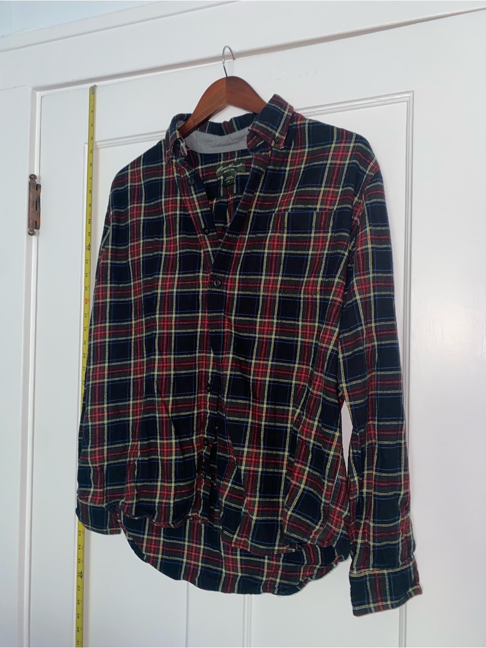 Eddie Bauer plaid flannel for fall